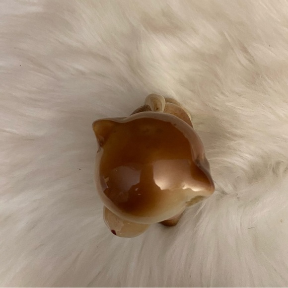 Vintage 1950’s Rempel Diamond pottery big eyes puppy dog  figurine - Picture 6 of 10